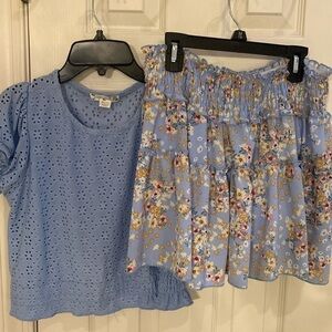 NWOT knitworks matching set girls size XL (16)